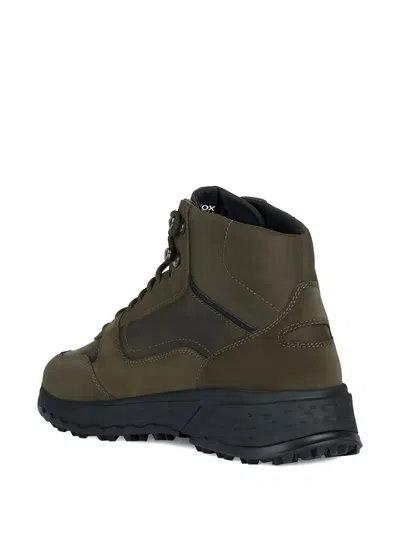Geox Lace-up Boots In Multi