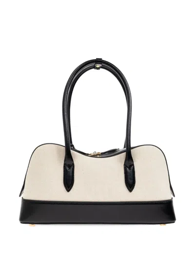 Stella Mccartney Ryder Padlock Curved Tote Bag