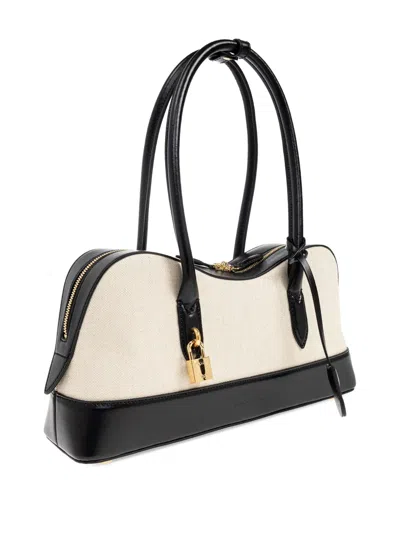 Stella Mccartney Ryder Padlock Curved Tote Bag