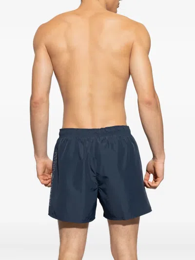 LOGO细节抽绳泳裤