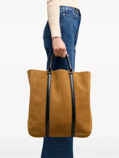 Ami Alexandre Mattiussi Ami Paris Paris Paris North South Tote Bag