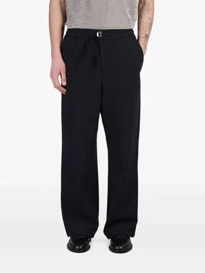 Ami Alexandre Mattiussi Ami Paris Straight Fit Elasticated Trousers
