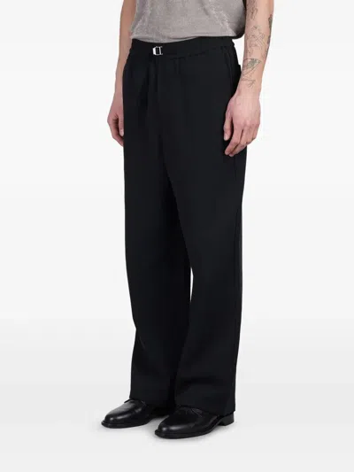 Ami Alexandre Mattiussi Ami Paris Straight Fit Elasticated Trousers