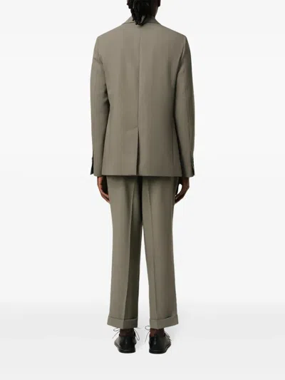 Ami Alexandre Mattiussi Ami Paris Twobutton Jacket In Brown