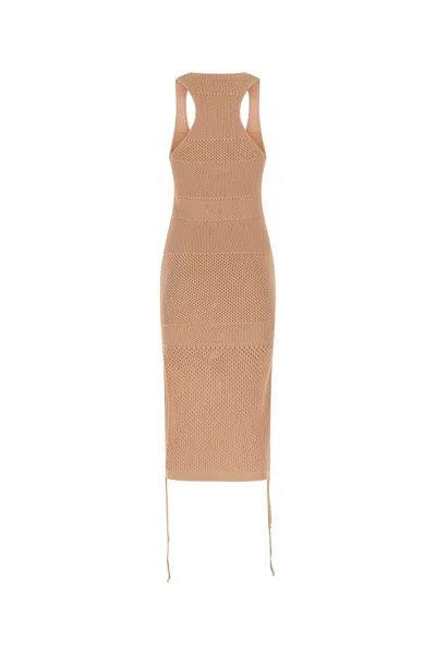 Andreädamo Andreādamo Dress In Brown