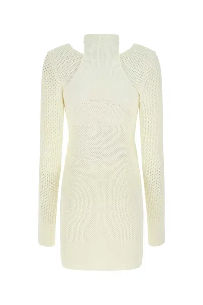 Andreädamo Andreādamo Dress In White
