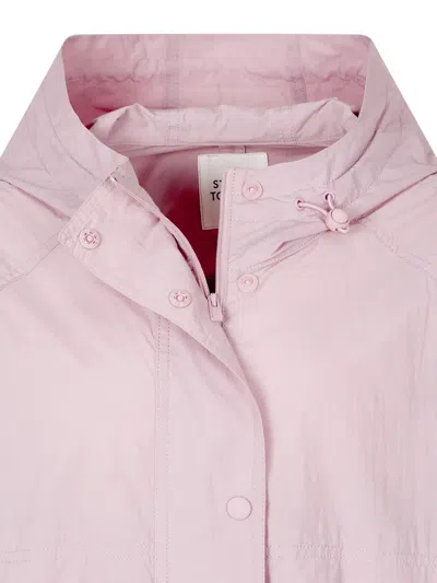 Studio Tomboy Hooded Drawstring Jacket