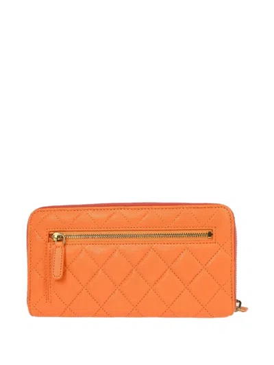 Pre-owned Chanel 2020 Quilted Long Wallet