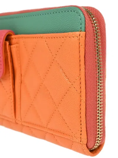 Pre-owned Chanel 2020 Quilted Long Wallet