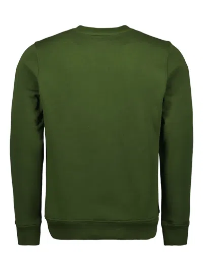 K-way Baptiste Crew-neck Cotton Sweatshirt In Green