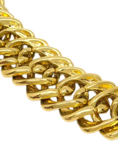 Pre-owned Saint Laurent 1990-2000s Double Chain Necklace