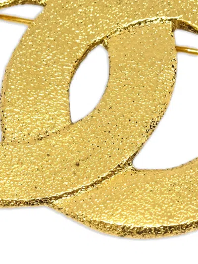 Pre-owned Chanel 1990-2000s Cc Brooch
