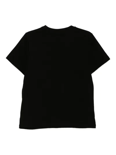 Chocoolate Cotton T-shirt In Black
