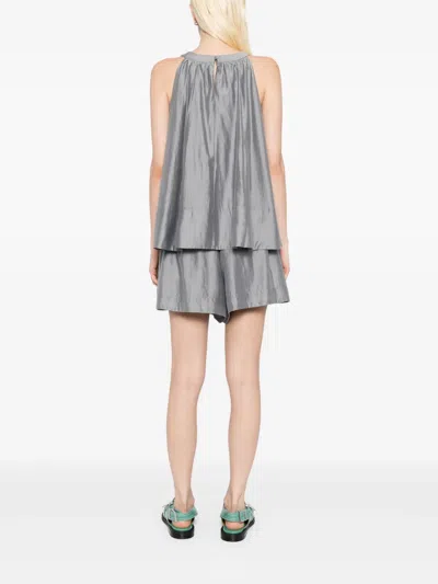 B+ab Shirred-effect Short Set
