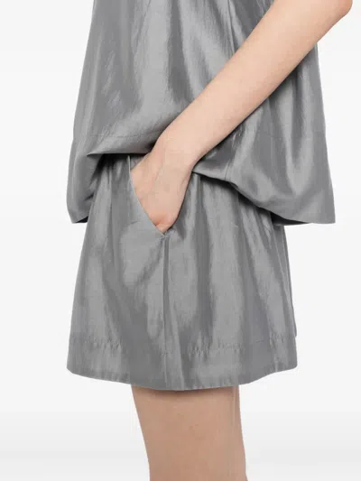 B+ab Shirred-effect Short Set