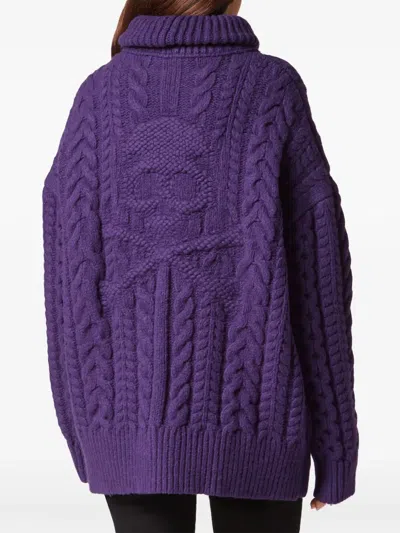 Philipp Plein Skull&bones Turtleneck Sweater
