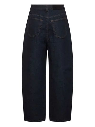 Givenchy Mid-rise Barrel-leg Denim Cocoon Trousers