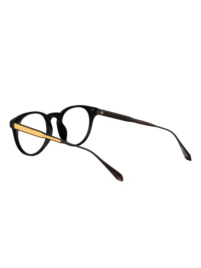 Linda Farrow Kaan Oval Optical Frame In Black In Black