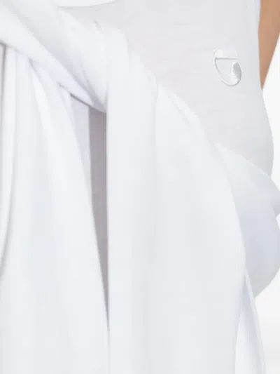 Coperni Top With Tie In White