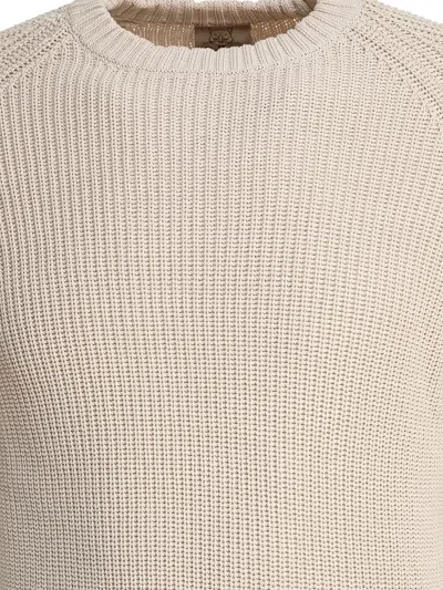 Rakkì Rakki Cotton Beige Knitwear In Neutral