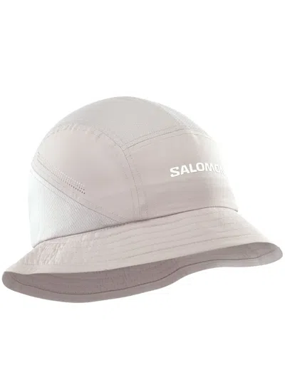 Salomon Shkout Breathable Mesh Bucket Hat In Neutral