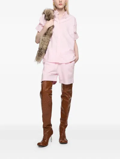 Acne Studios Logo-embroidered Shorts