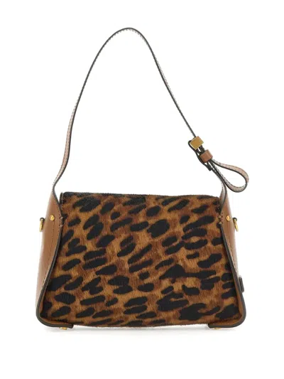 Gianni Chiarini Penelope Leopard-print Top-handle Bag