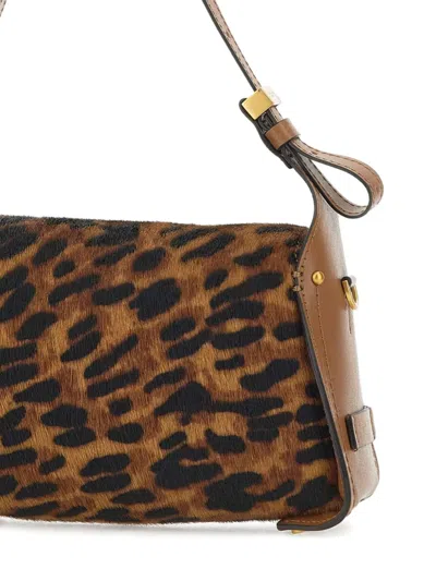 Gianni Chiarini Penelope Leopard-print Top-handle Bag