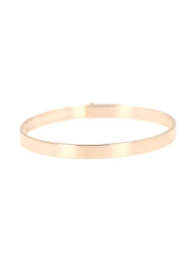 Pre-owned Hermes Pink Gold Kelly Diamond Bracelet