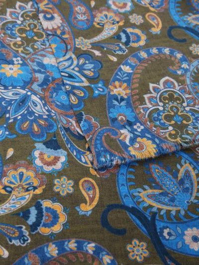 Ascot Bi-fantasy Silk Scarf Accessories