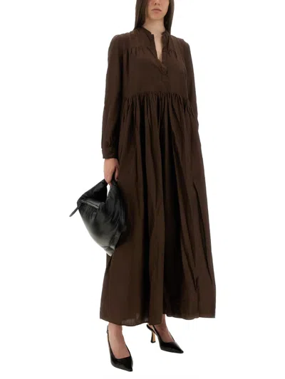 Aspesi Cotton Muslin Maxi Dress