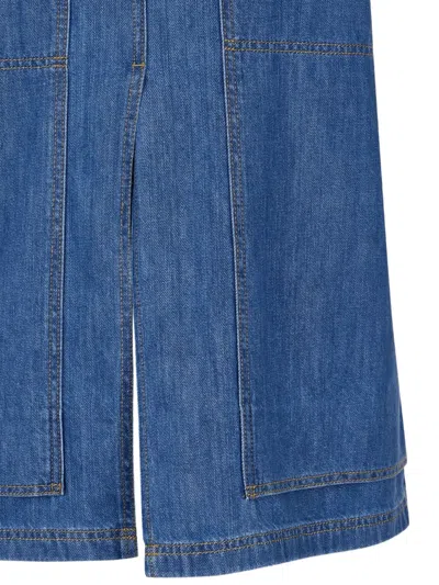 Studio Tomboy Double-knee Denim Skirt