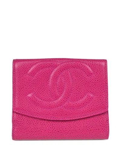 Pre-owned Chanel 1995 Leather Wallet
