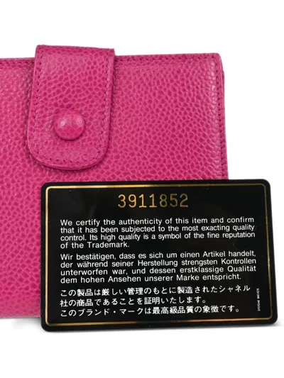 Pre-owned Chanel 1995 Leather Wallet