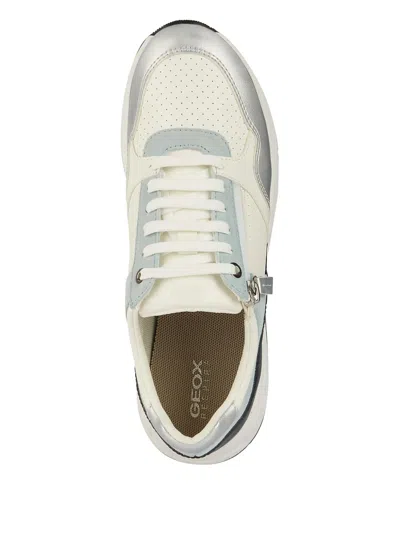 Geox Bulmya Zip-detail Sneakers In Gray