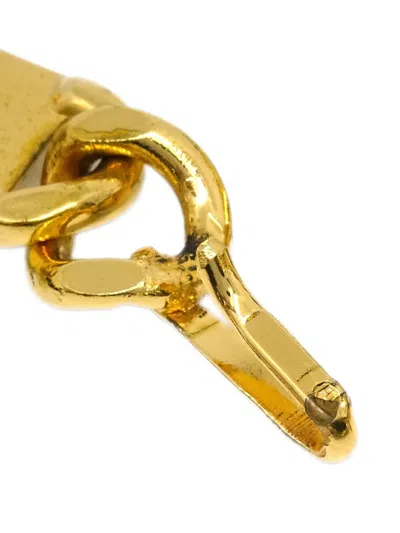 Pre-owned Chanel 1990-2000s Chain Leather Belt