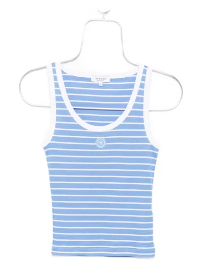 Sporty And Rich Srhwc Tank Top In Blue