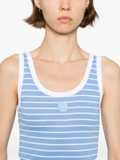 Sporty And Rich Srhwc Tank Top In Blue