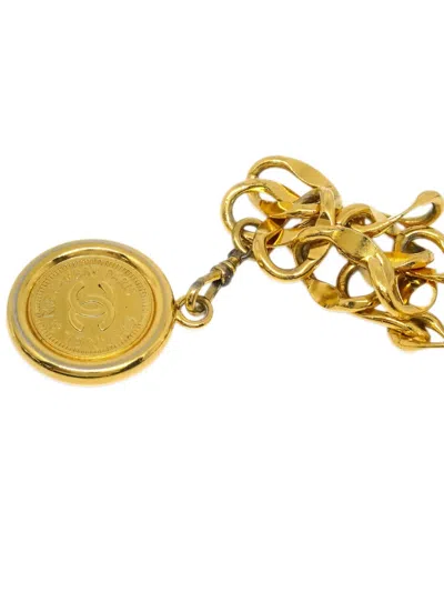 Pre-owned Chanel 1990-2000s Cc-medallion Belt
