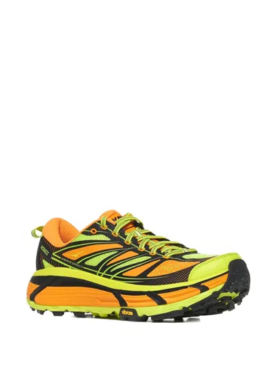 Hoka Man Sneakers Yellow Size 9 Textile Fibers