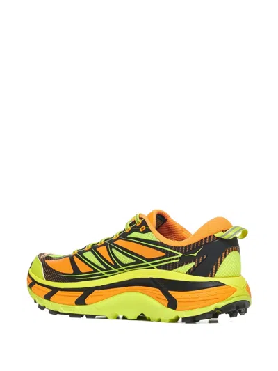 Hoka Man Sneakers Yellow Size 9 Textile Fibers