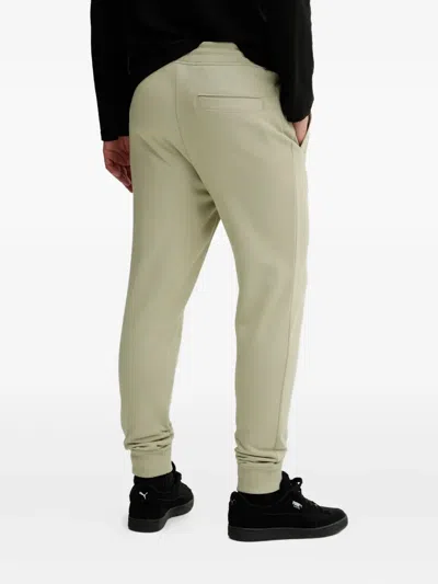 Hugo Boss Duak Logo-patch Track Pants In Neutral