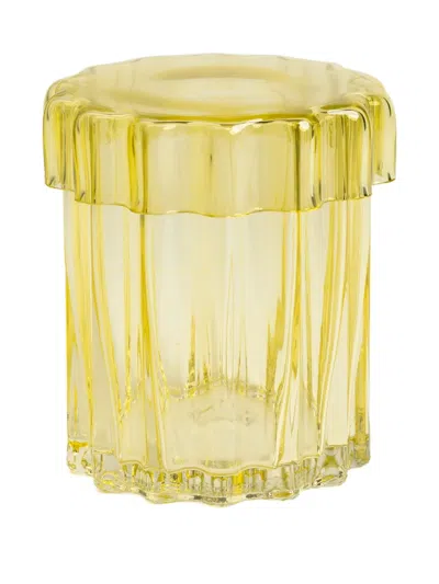 &k Amsterdam Astral Fluted Lidded Jar (15cm X 13.5cm)