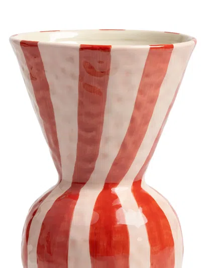 &k Amsterdam Rhombic Striped Vase (29.5cm X 16cm)