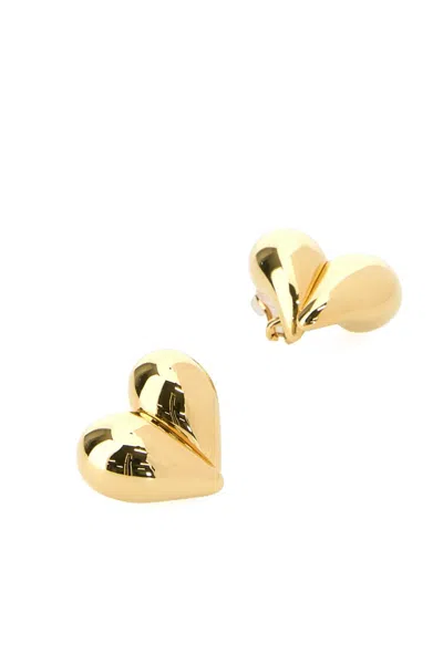 Bottega Veneta Orecchini Drop In Argento Oro  Donna