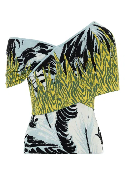 Bottega Veneta Women's Embroidered Jacquard Top