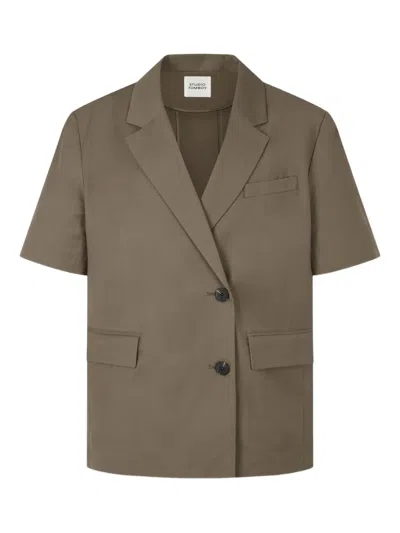 Studio Tomboy Short-sleeve Button Jacket