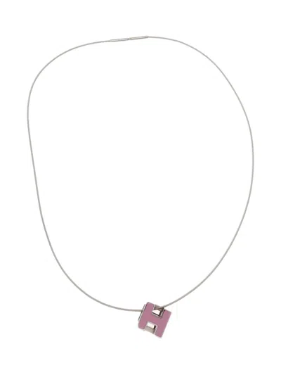 Pre-owned Hermes 1990-2000s Cage D'h-pendant Necklace