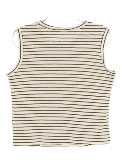 Amo Sleeveless Love Tee In Reseda Multi In Neutral