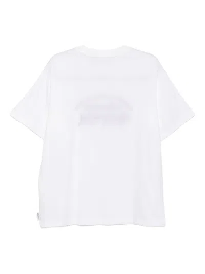 Chocoolate Cotton T-shirt In White